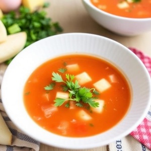 Tomato Egg Drop Soup