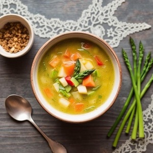 Vegetable & Asparagus Soup